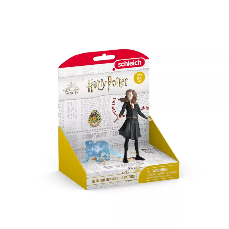Schleich 42681 Wizarding World Harry Potter Hermione Granger a Patronus, hracia figúrka