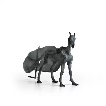 schleich Thestral, 6 rok(ov), Magical Creatures, čierna