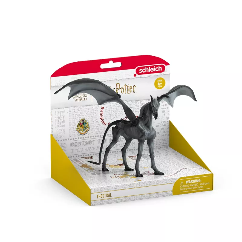 schleich Thestral, 6 rok(ov), Magical Creatures, čierna