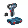 Bosch GSR 12V-15 FC Professional bez kľúča 600 g čierna, modrá