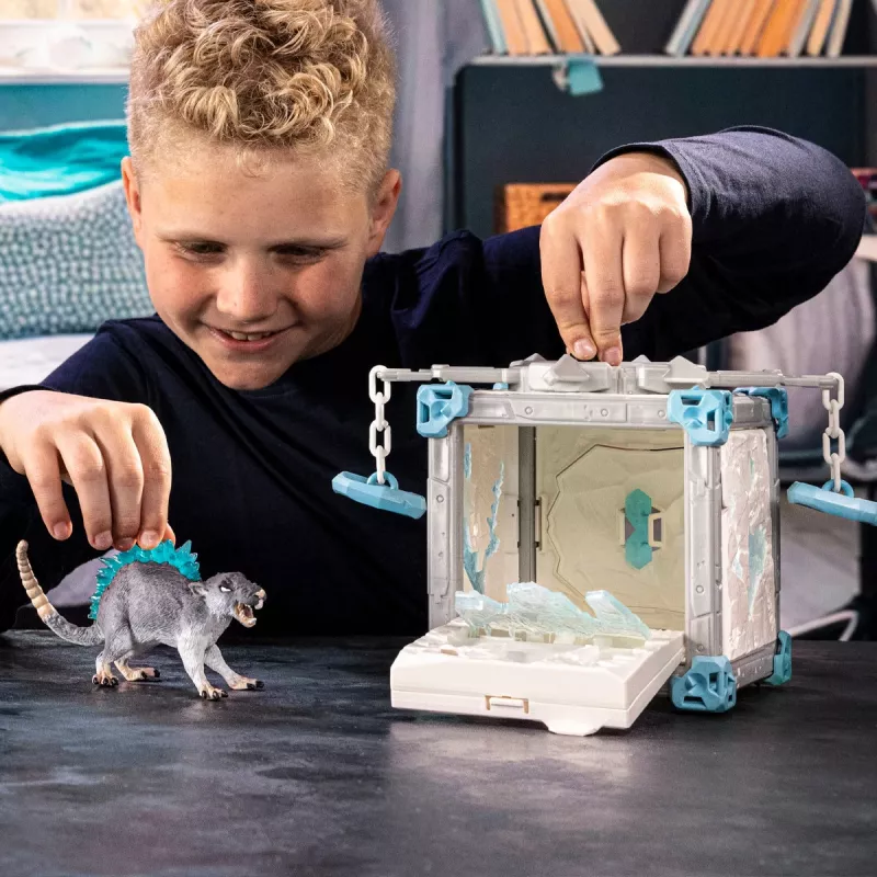 schleich BattleCave Eisratte, príšery a draky, BattleCave, 7 rokov, viacfarebné, plast