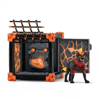 Action/Adventure Schleich BattleCave Lava Hyena viacfarebné 42674