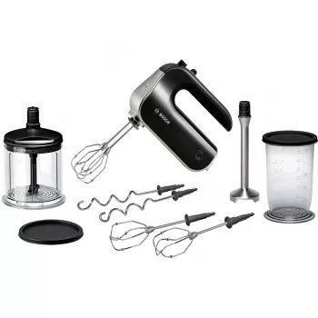 Bosch MFQ4885DE mixér ručný mixér 575 W čierna, chróm