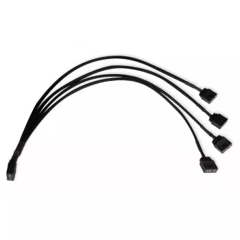RGB rozbočovací kábel Alphacool 18711 5V čierny 300mm