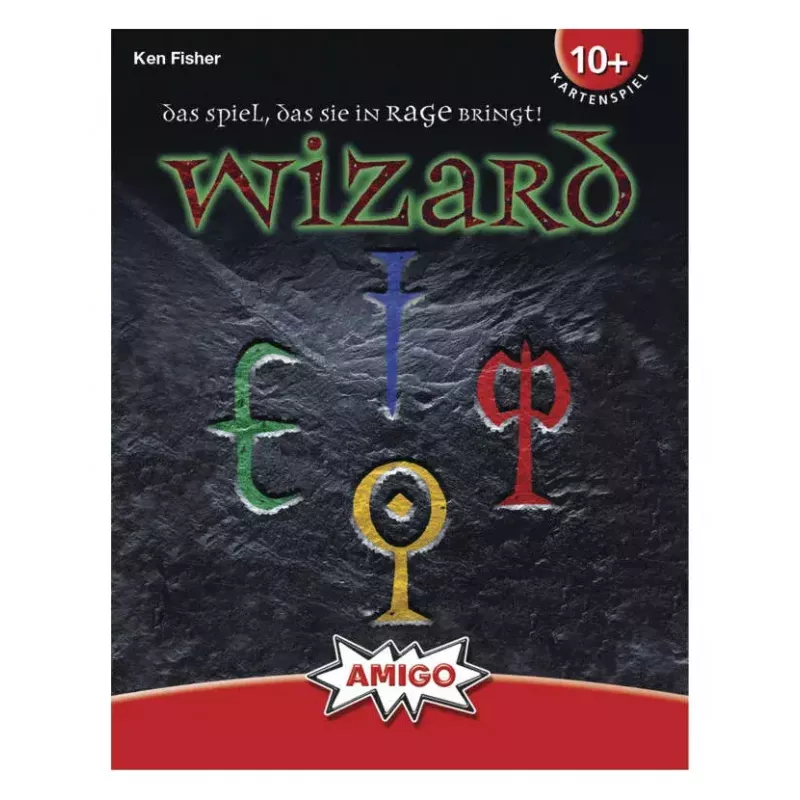 Kartová hra AMIGO Wizard (model 06900) — strategická hra pre rodinu, 10+ rokov, 45 min.