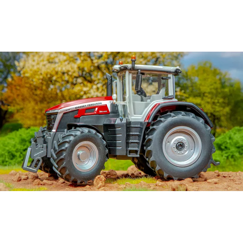 RC vozidlo Siku Massey Ferguson 9S Bluetooth app ovládanie – model traktora, app ovládaný, nabíjateľný