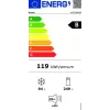 Bosch Serie 6 KGE398IBP kombinovaná chladnička s mrazničkou, 343 l (249 l chladnička / 94 l mraznička), energetická trieda B, 201 cm, vymeniteľné otváranie dverí, nerezová oceľ