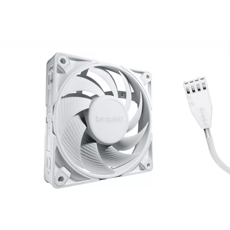 be quiet BL118 Chladiaci systém počítača Skriňový ventilátor 12 cm Biela 1 kus