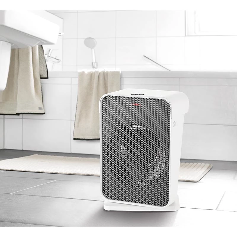 Unold 86450 elektrický teplovzdušný ventilátor do interiéru sivý, biely 2000 W teplovzdušný ventilátor