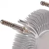 Chladič procesora Silverstone NT09-115X 9,2 cm hliník