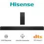 Soundbar Hisense HS2100, 2.1 kanála, 240 W, DTS Virtual:X, Dolby Digital Plus