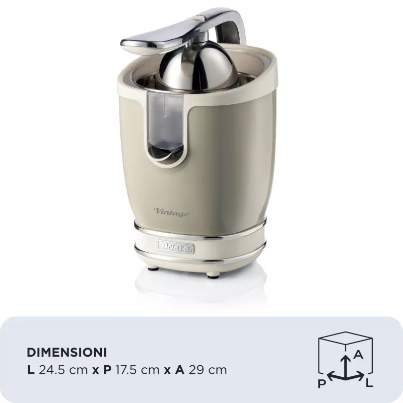 Elektrický lis na citrusy Ariete 0413/03 0,6L 85W béžový