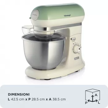 Kuchynský robot Ariete 1588 2400 W 5,5 L zelená biela