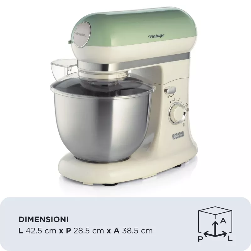 Kuchynský robot Ariete 1588 2400 W 5,5 L zelená biela