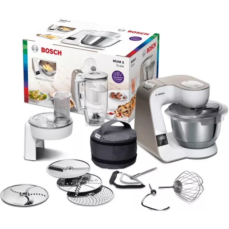 Bosch MUM5XW20 kuchynský robot 1000 W 3,9 L biela
