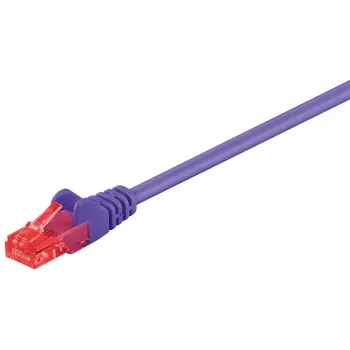 Sieťový kábel Goobay 95263 fialová 1 m Cat6 U/UTP