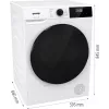 Gorenje DHNA92/DE sušička bielizne voľne stojaca predné plnenie 9 kg biela
