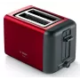 Bosch TAT3P424DE hriankovač 2 plátky 970 W čierna, červená