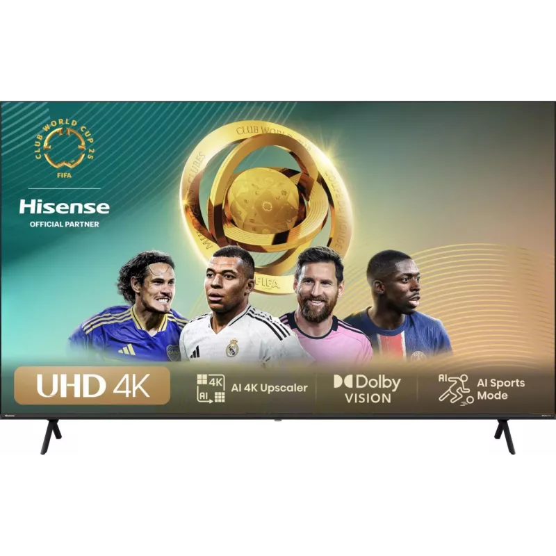 Hisense 85E6NT 2,16 m (85 palcov) 4K Ultra HD Smart TV Wi-Fi čierna 400 cd/m²