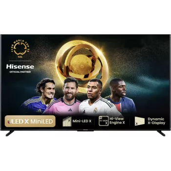 Hisense 85UXNQ 2,16 m (85 palcov) 4K Ultra HD Smart TV Wi-Fi čierna, sivá 700 cd/m²