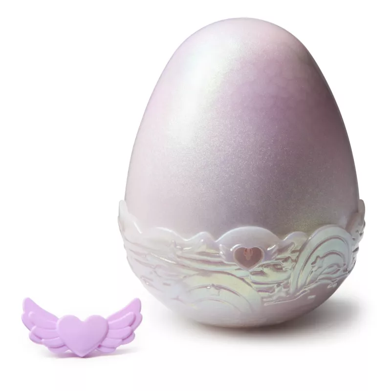 Hatchimals Alive Mystery Hatch Pufficorn Spinmaster AA batéria ružová biela
