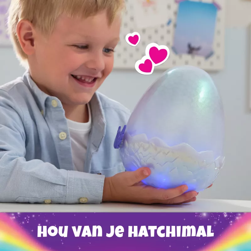Hatchimals Alive Mystery Hatch Draggle Spinmaster ružová biela AA