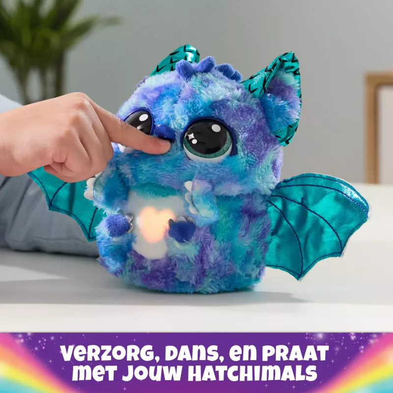 Hatchimals Alive Mystery Hatch Draggle Spinmaster ružová biela AA