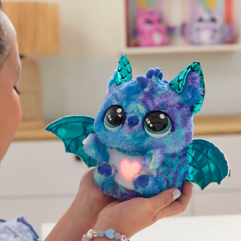 Hatchimals Alive Mystery Hatch Draggle Spinmaster ružová biela AA