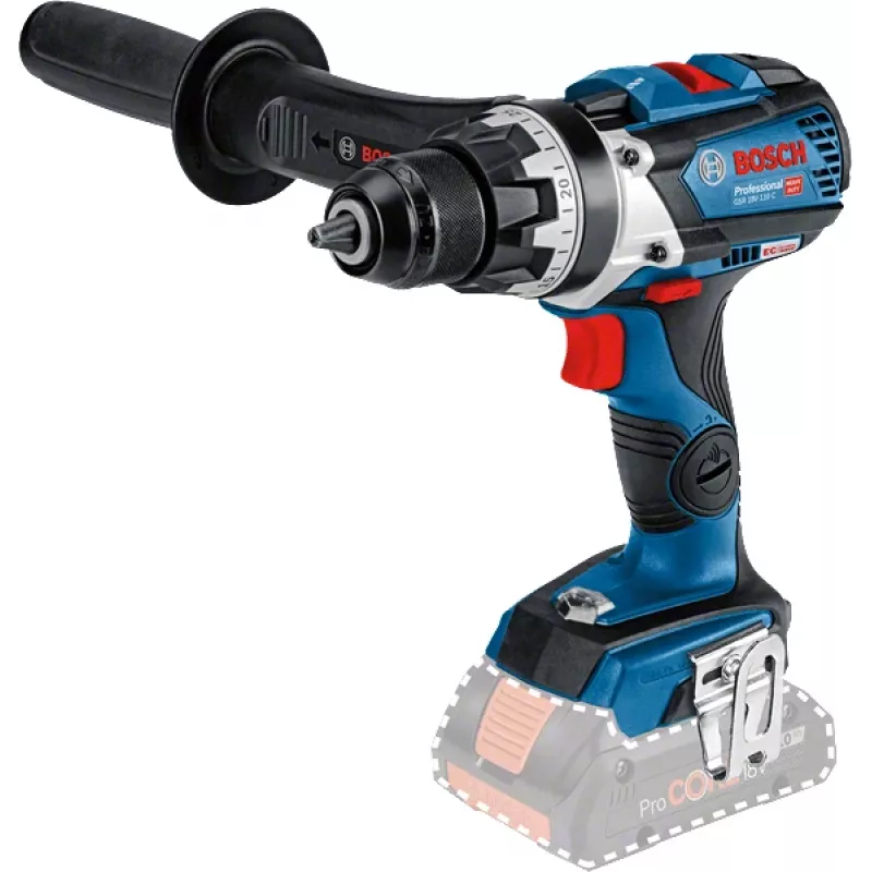 Bosch GSR 18V-110 C 2100 ot/min bez kľúča 1,8 kg čierna, modrá