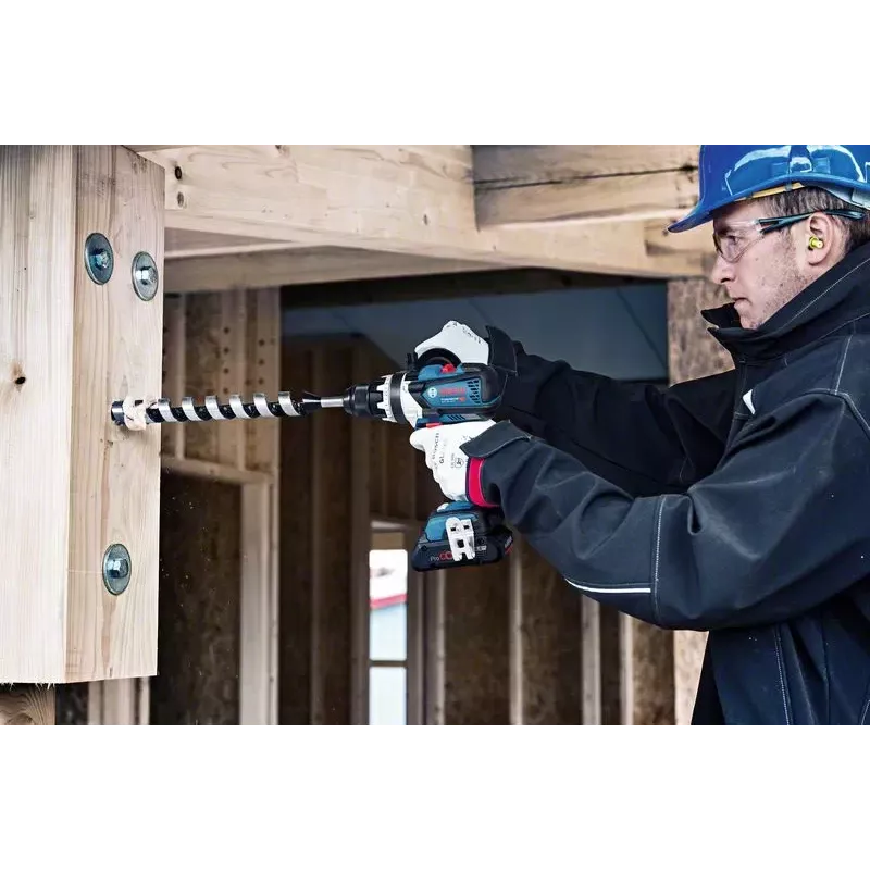 Bosch Professional GSB 18V-110 C akumulátorová príklepová vŕtačka-skrutkovač, 18 V, 2100 ot./min, 2x ProCORE18V 4,0 Ah, nabíjačka, L-BOXX, modro-čierna