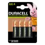 Duracell 4 LR06 1300mAh nabíjateľná batéria nikel-metalhydrid (NiMH)