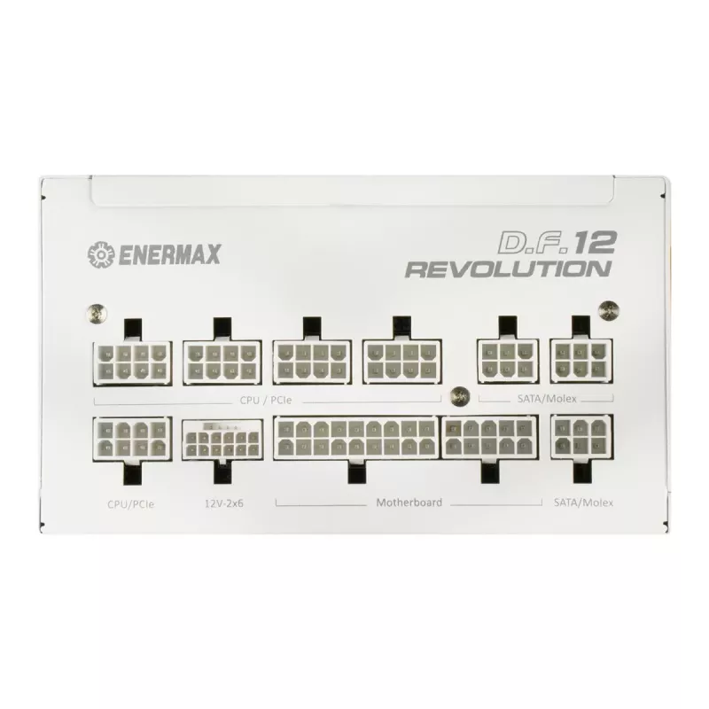 ENERMAX napájací zdroj Revolution D.f.12 850W 20+4 Pin ATX biely
