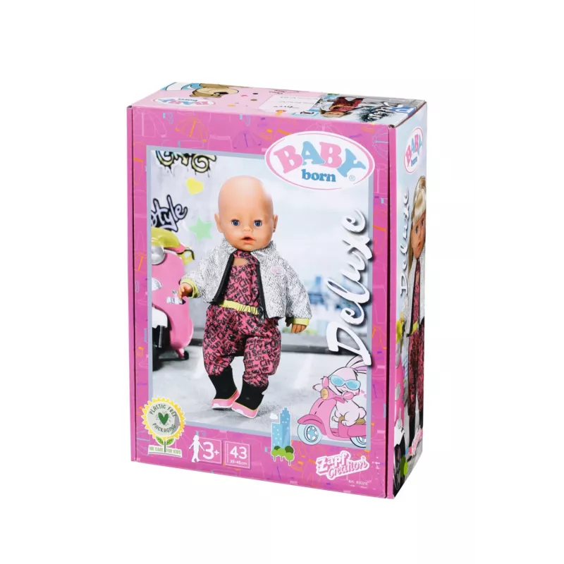 BABY born City Deluxe Scooter Combo bábikový kolobežka