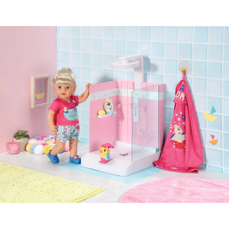 Kúpeľ pre bábiky BABY born Bath Walk in Shower odporúčaný vek 3 roky