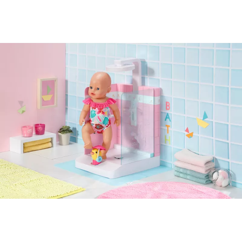 Kúpeľ pre bábiky BABY born Bath Walk in Shower odporúčaný vek 3 roky