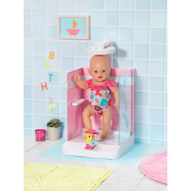 Kúpeľ pre bábiky BABY born Bath Walk in Shower odporúčaný vek 3 roky