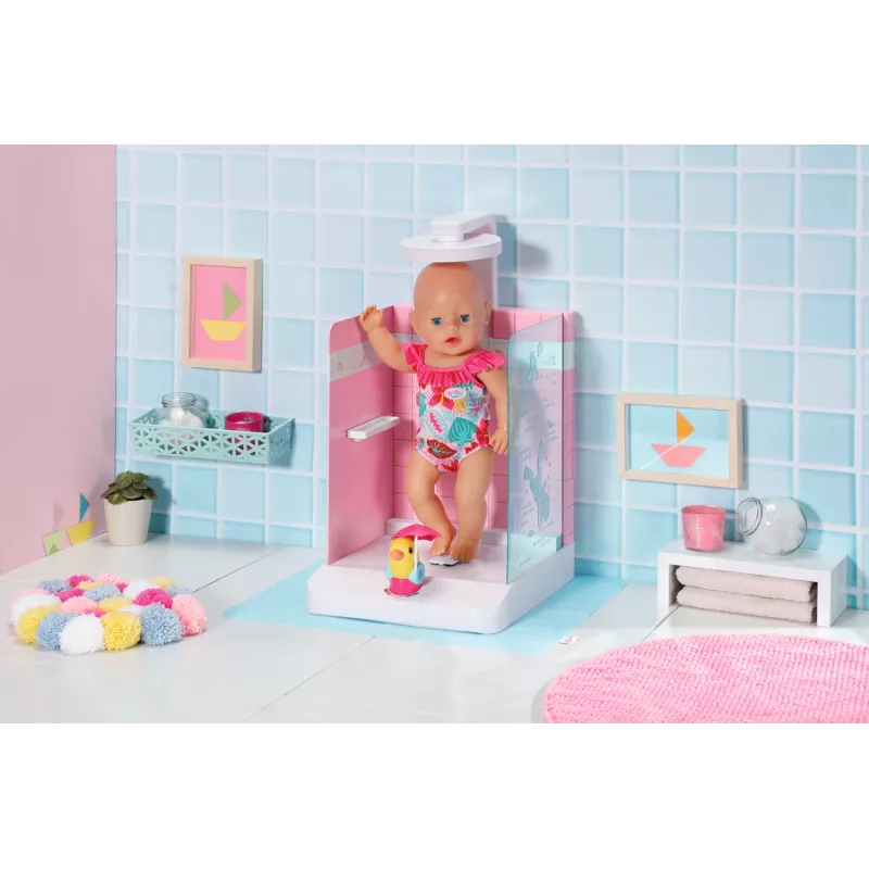 Kúpeľ pre bábiky BABY born Bath Walk in Shower odporúčaný vek 3 roky