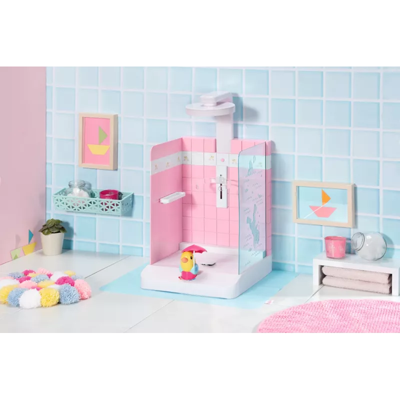 Kúpeľ pre bábiky BABY born Bath Walk in Shower odporúčaný vek 3 roky