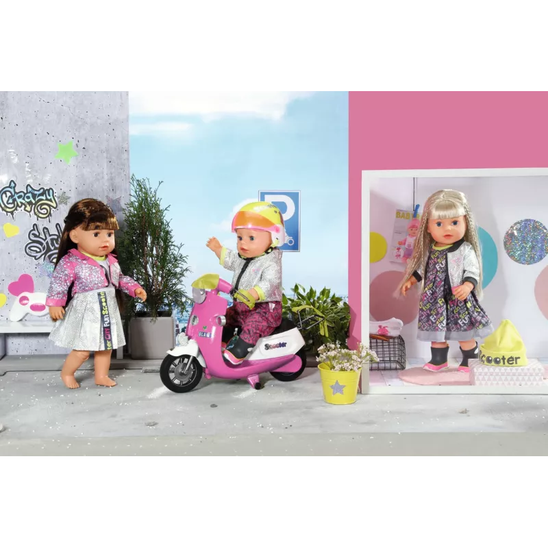 Sada oblečenia pre bábiky BABY born City Deluxe Style od 3 rokov 180 g