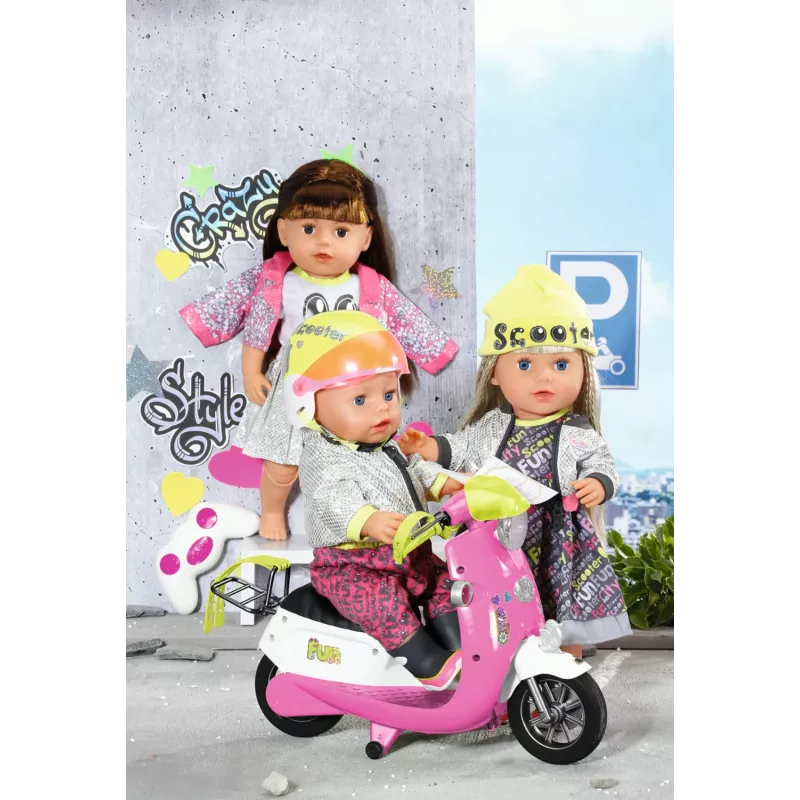 Sada oblečenia pre bábiky BABY born City Deluxe Style od 3 rokov 180 g
