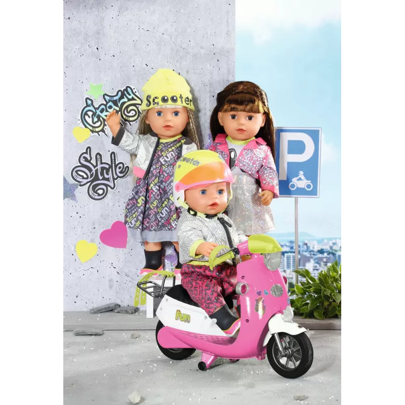 Sada oblečenia pre bábiky BABY born City Deluxe Style od 3 rokov 180 g