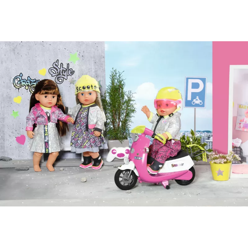 Sada oblečenia pre bábiky BABY born City Deluxe Style od 3 rokov 180 g