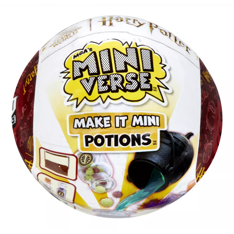 Miniverse - Harry Potter Make It Mini Potions, 8 rok(y), viacfarebné, plast, živica