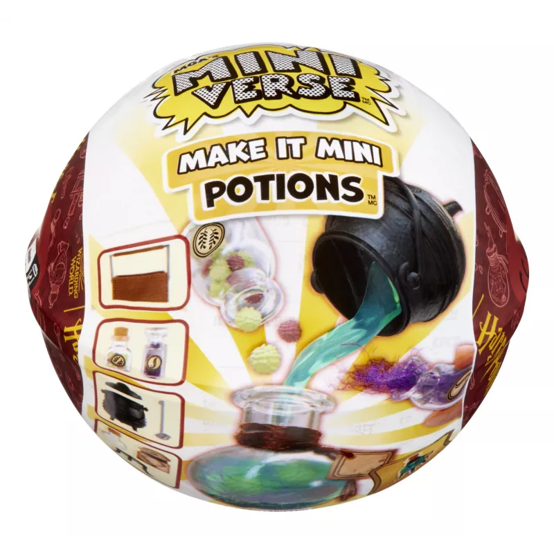 Miniverse - Harry Potter Make It Mini Potions, 8 rok(y), viacfarebné, plast, živica