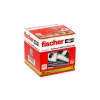 Sada skrutkovacích hákov a hmoždiniek Fischer 564173 25 kusov plast 8 mm