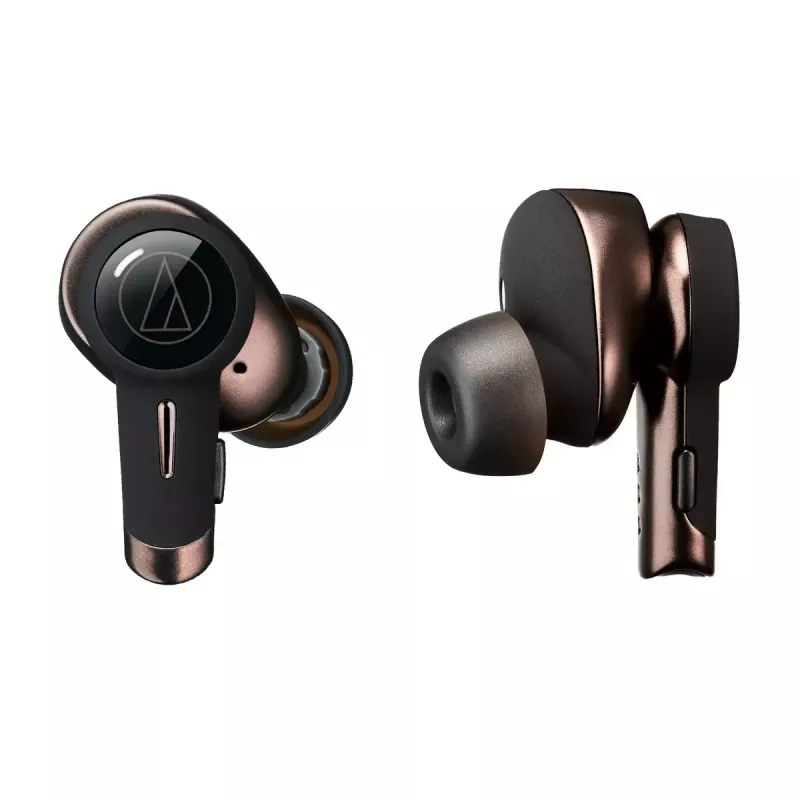 Audio-Technica ATH-TWX9 slúchadlá — True Wireless In‑ear TWS, 10–40000 Hz, Bluetooth, hnedá