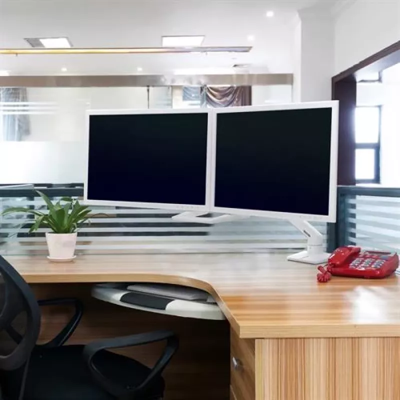 ERGOTRON Hx Desk držiak na dva monitory biely (45-476-216)