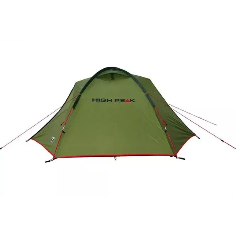 Stan High Peak Woodpecker 3 — 3-osobový, zeleno-červený, model N0802