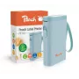 Peach PE110 tlačiareň etikiet, priama termotlač, Bluetooth, integrovaná batéria, modrá