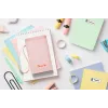 Peach PE110 tlačiareň etikiet, priama termotlač, Bluetooth, integrovaná batéria, ružová